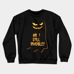 Scary Ghost Halloween Gift Crewneck Sweatshirt